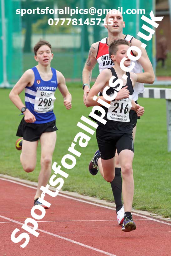 One mile, NECAA Open Meeting, Morpeth, Sunday, October 18th. David T. Hewitson/Sports for All Pics